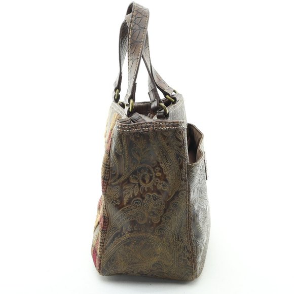 Relic Crossbody Purse Small Handbag | Brown - Picture 11 of 16